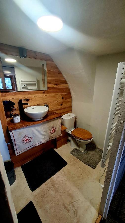 Chalet Les 3 Flocons Roure Exterior foto